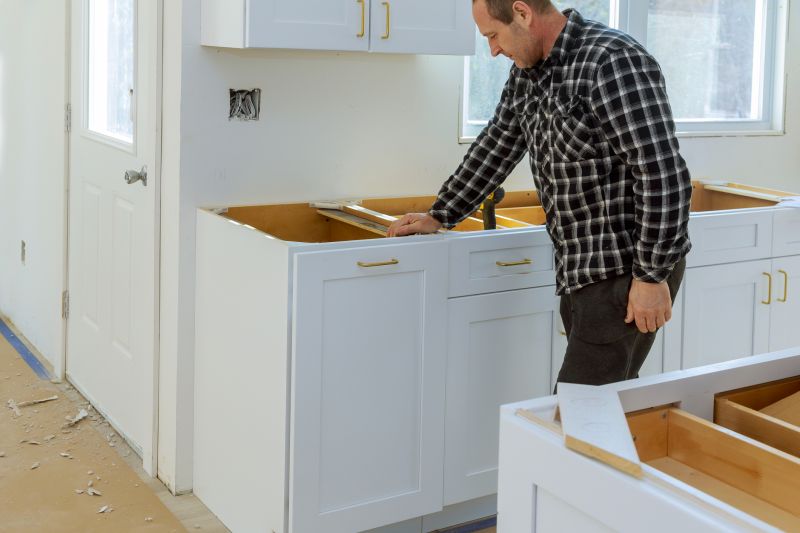 Glazed Cabinets Installation in Carmel, IN